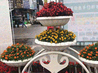 立體花壇雕塑的形體設(shè)計(jì)